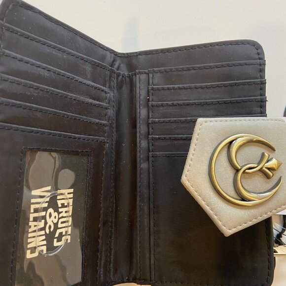 Star Wars Heroes & Villains Womens Faux Leather Wallet With Card Slots & Co - Picture 6 of 11